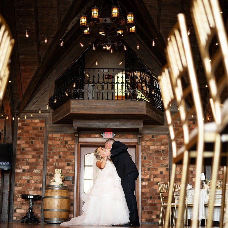 Indoor Ceremony Space at Riviera Waterfront Mansion Long Island wedding venue in Massapequa, NY — 5