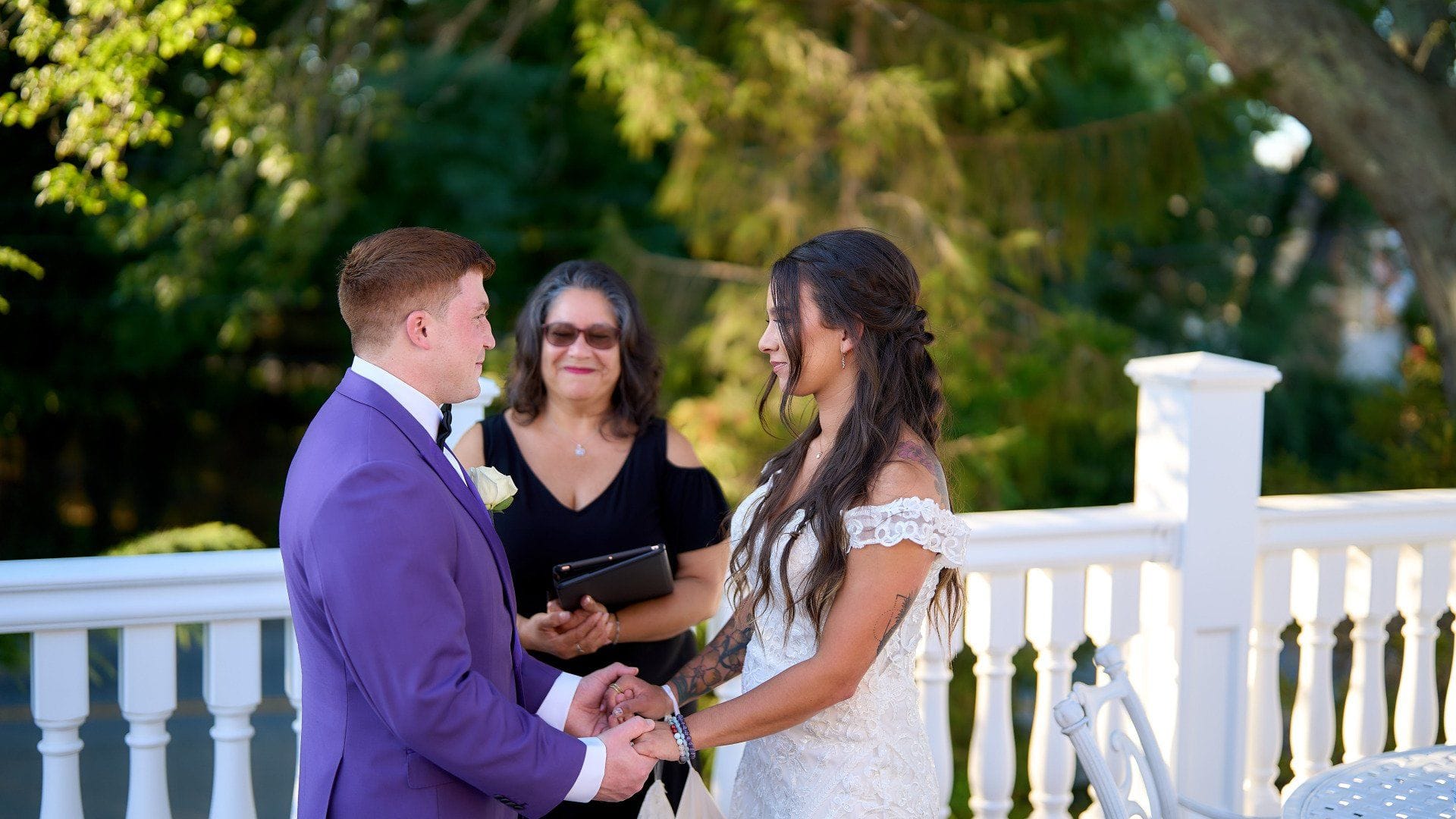 Bridal Suite at Riviera Waterfront Mansion Long Island wedding venue in Massapequa, NY — 5
