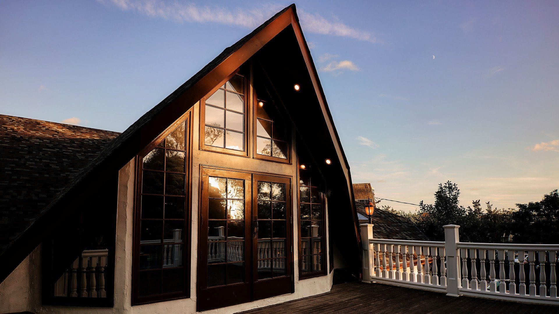 Waterfront Balconies at Riviera Waterfront Mansion Long Island wedding venue in Massapequa, NY — 3