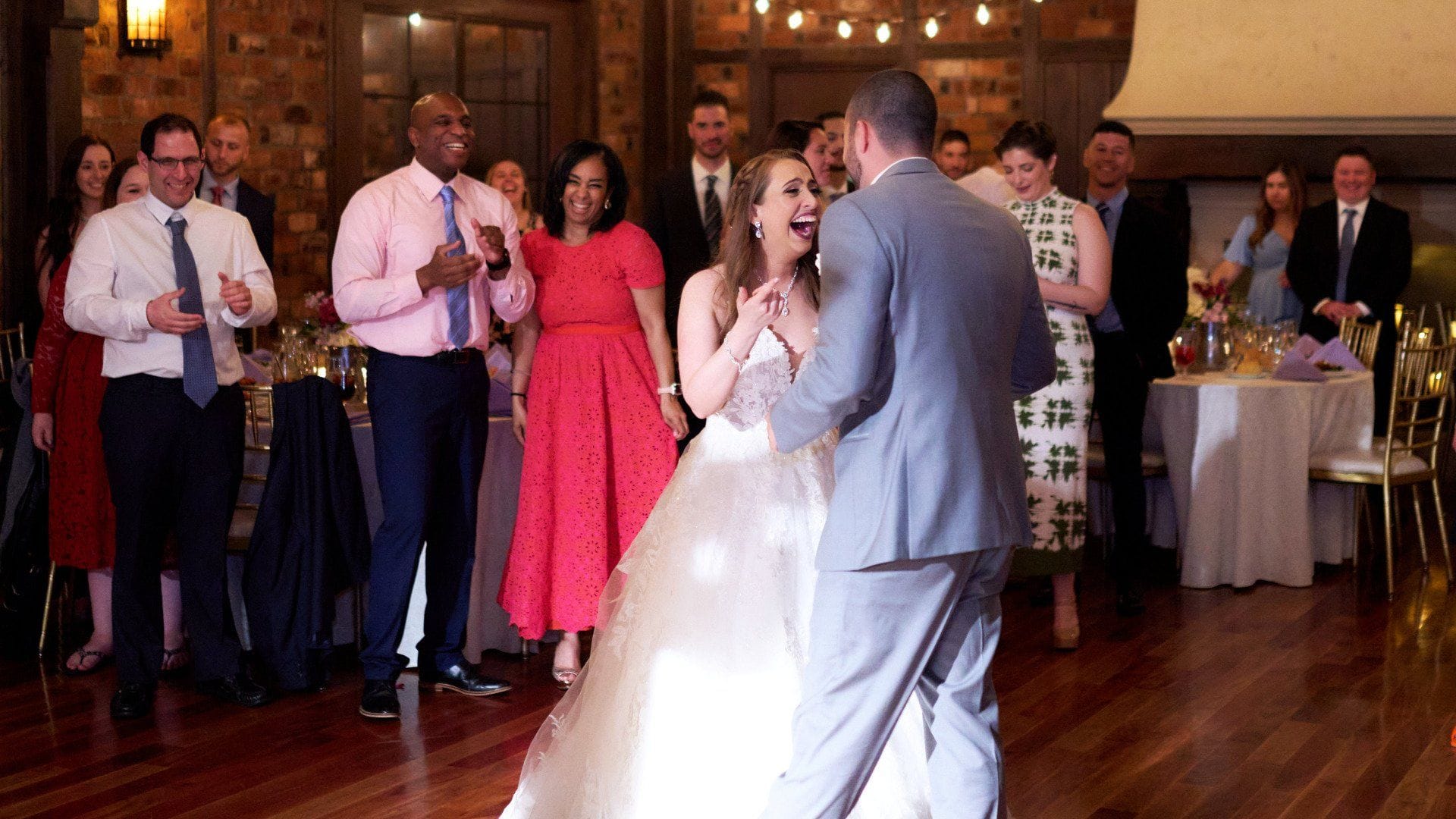 Spacious Dancefloor at Riviera Waterfront Mansion Long Island wedding venue in Massapequa, NY — 4