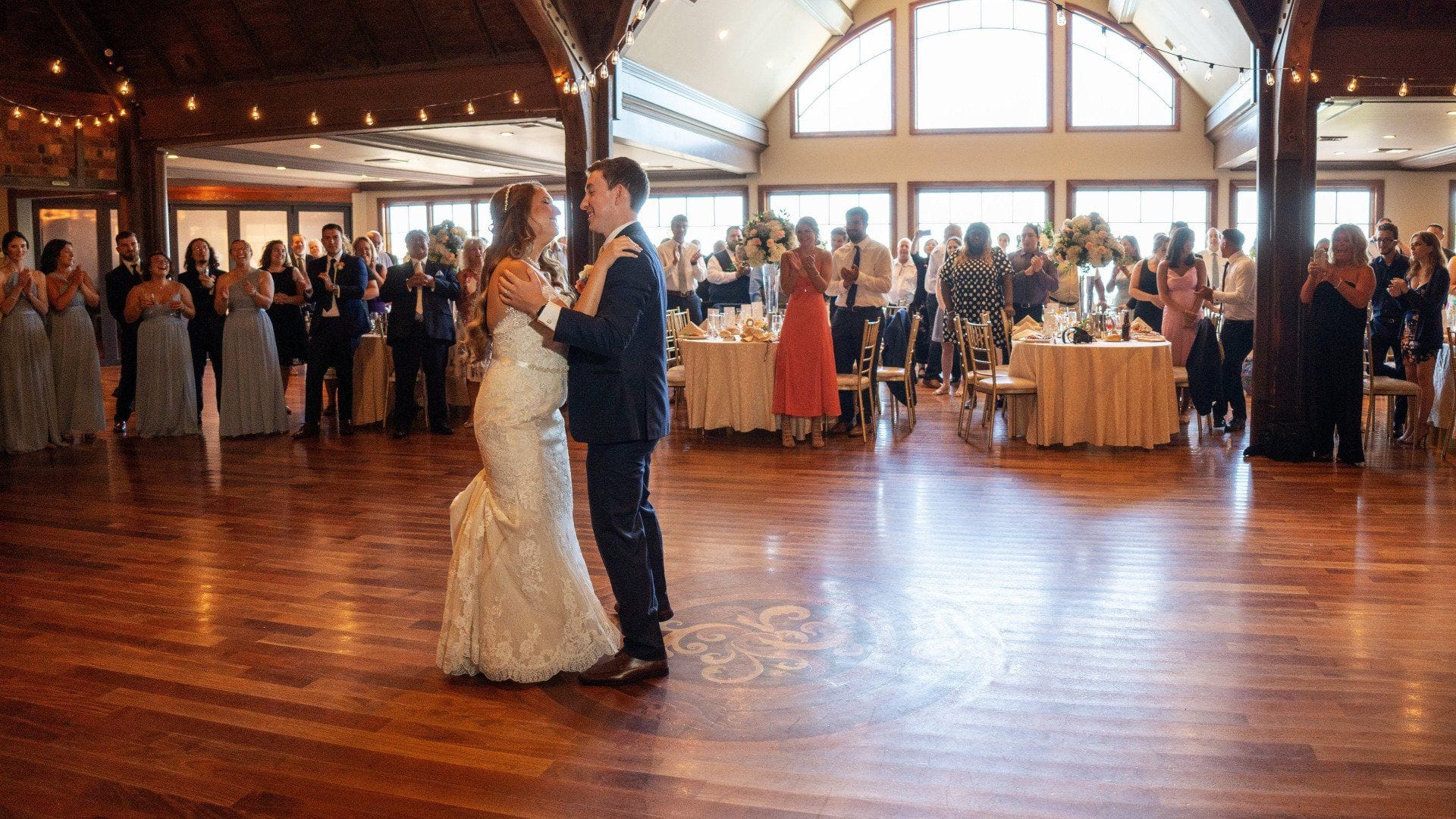 Guest Reception Seating at Riviera Waterfront Mansion Long Island wedding venue in Massapequa, NY — 1