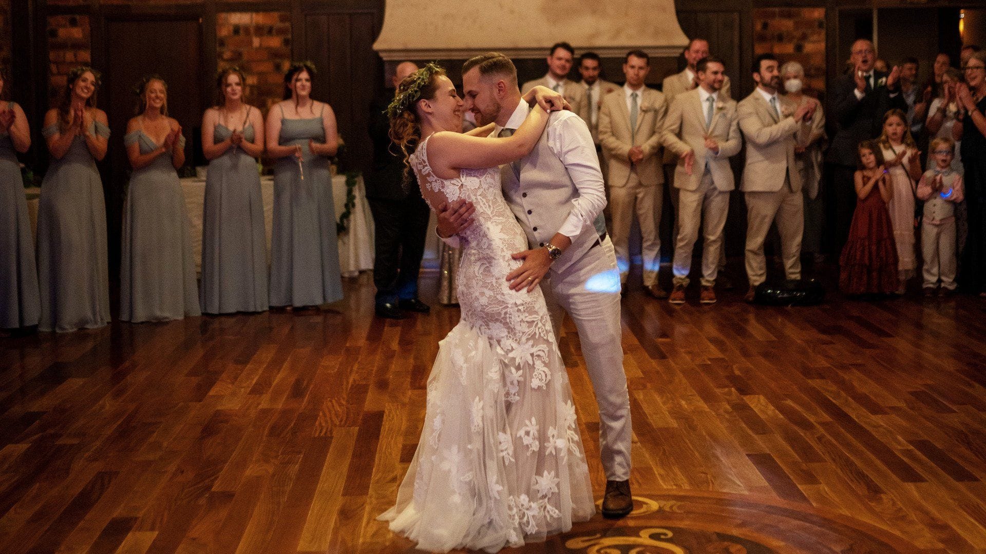 Spacious Dancefloor at Riviera Waterfront Mansion Long Island wedding venue in Massapequa, NY — 8