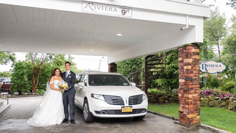 Entrance Lobby at Riviera Waterfront Mansion Long Island wedding venue in Massapequa, NY — 7