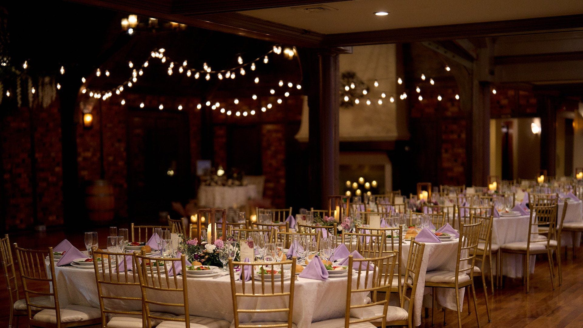 Guest Reception Seating at Riviera Waterfront Mansion Long Island wedding venue in Massapequa, NY — 5
