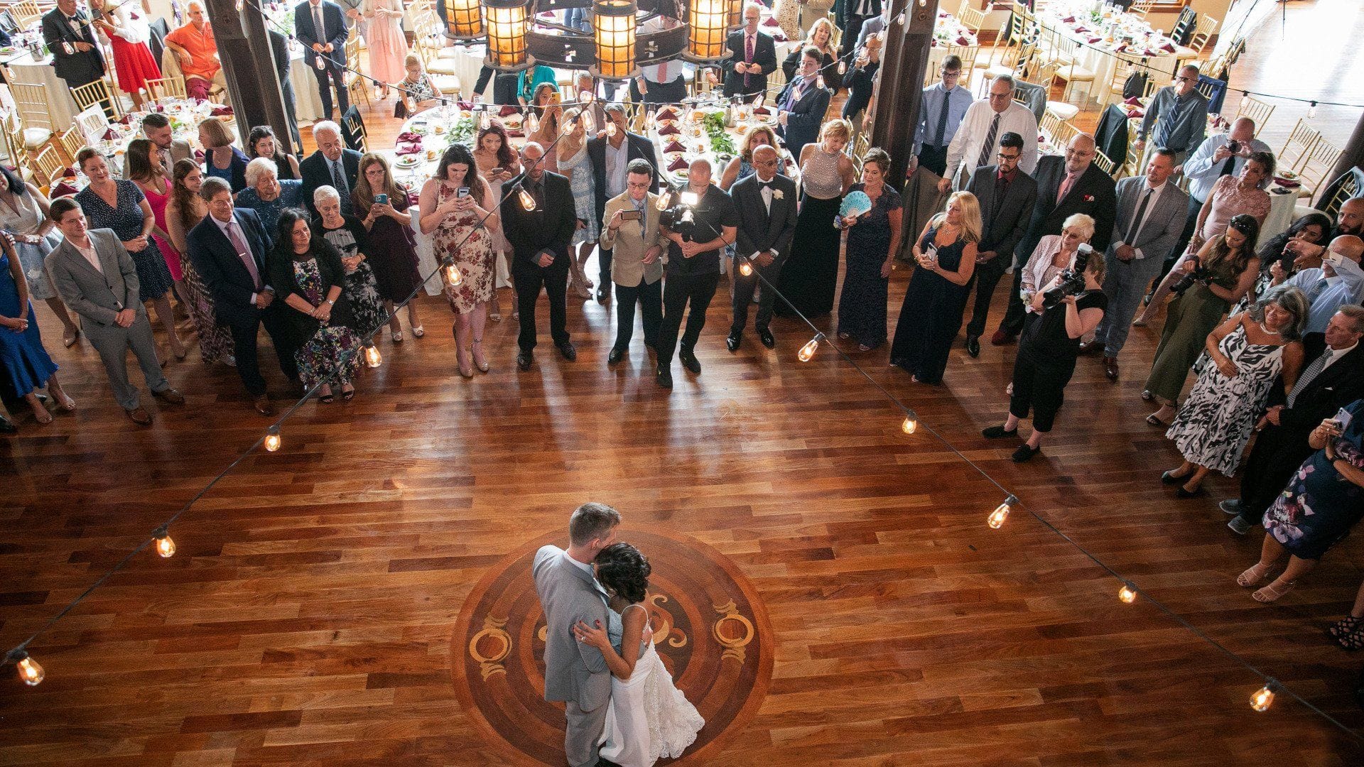 Grand Ballroom at Riviera Waterfront Mansion Long Island wedding venue in Massapequa, NY — 2