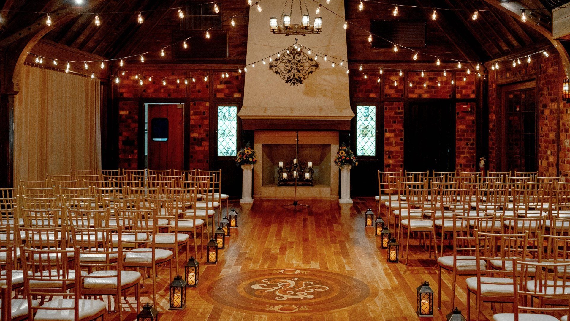 Indoor ceremony space — 2