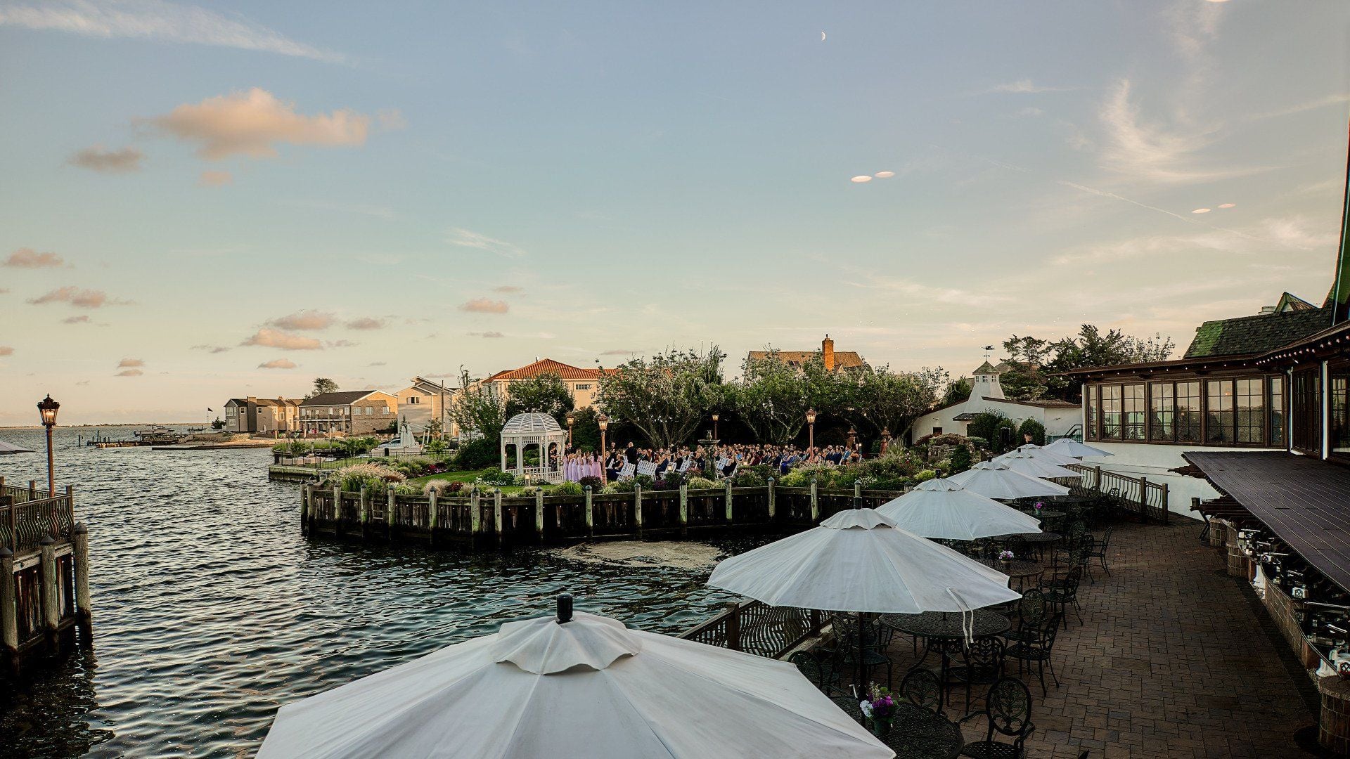 Waterfront cocktail area — 8