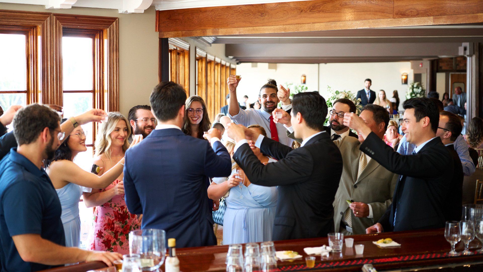 Top shelf wedding bar service at Riviera Waterfront Mansion, photo 4