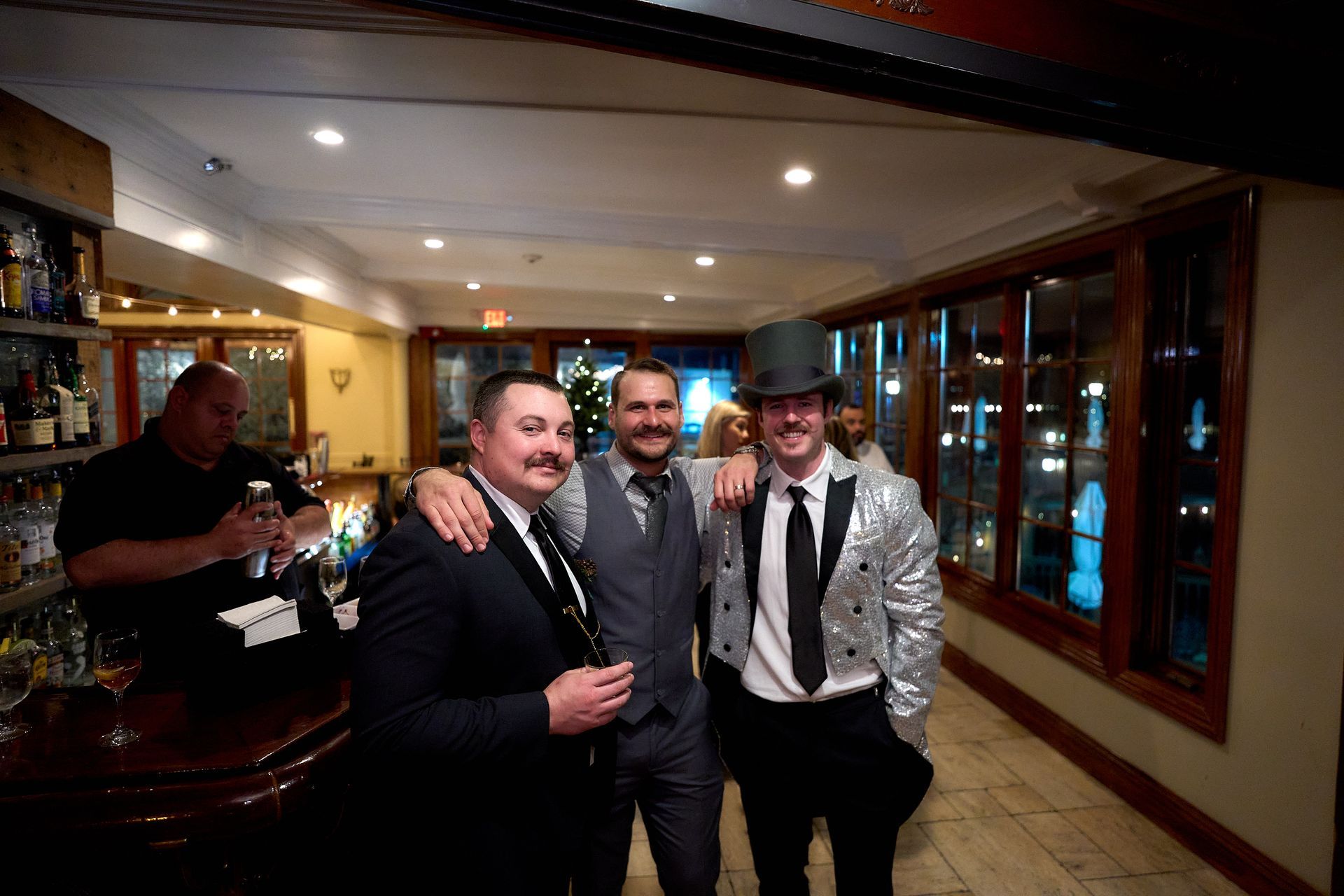 Top shelf wedding bar service at Riviera Waterfront Mansion, photo 6